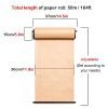 Distributeur Mural Porte-Rouleau Papier Kraft avec Coupe-papier - Largeurs Multiples