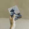 Lot de 3 Carnets Hokusai A6 - Carnet de Notes, Voyage, Recettes, Journal Intime - Design Artistique