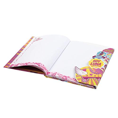 Soy Luna - Journal Intime Magnétique pour Filles - Idéal pour Écrire Secrets et Pensées