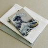 Lot de 3 Carnets Hokusai A6 - Carnet de Notes, Voyage, Recettes, Journal Intime - Design Artistique