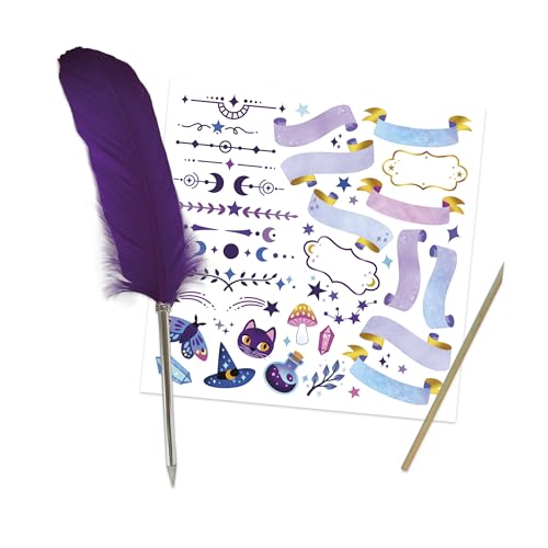 Janod Magic School Carnet Secret : Le Journal Intime Magique pour Enfants 7 Ans et Plus