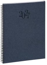 Agenda professionnel Exacompta Consultations 29S Napura 21x29,7cm, Janvier à Décembre 2027, Bleu