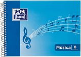 Lot de 10 Cahiers de Musique Spirale 4o Oxford - Idéal pour les Compositeurs et Étudiants