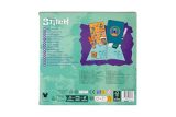 Stitch Journal de Bricolage Fluffy pour Enfants - Kit Créatif DIY avec Autocollants, Paillettes et Stylos