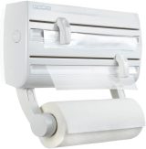 Leifheit Parat F2 ComfortLine : Organisateur Mural Polyvalent pour Rouleaux de Cuisine et Épices