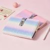 Carnet Secret A5 avec Code - Journal Intime PU Cuir, Cahier Bloc-notes Personnalisable pour Bureau
