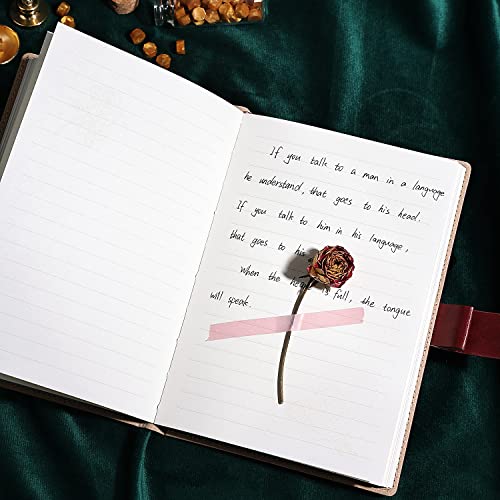 Carnet Intime à Code B6 en Similicuir - Journal Sécurisé avec Serrure à Combinaison pour Bureau et Étudiant