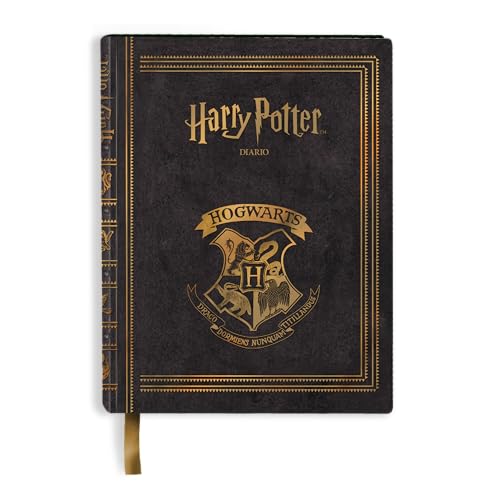Agenda Scolaire Harry Potter 2025-2026 - 10 Mois Non Daté, Couverture Rigide, Format 14,2 x 20 cm, Idéal Enfants & Collégiens