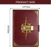 Carnet de Voyage Secret avec Serrure et Code - Journal Intime en Cuir Synthétique Rechargeable pour Filles et Étudiants - Idéal Cadeau Anniversaire
