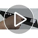 Gricol Porte Rouleau Papier Toilette Noir avec Étagère - Installation Facile sans Perçage