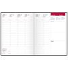 Agenda First Civil Semainier Oxford 2027 Noir 21x27 cm - Élégance et Organisation au Quotidien