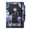 Carnet de Notes Mercredi Addams A5 Pointillé avec Stylo Inclus - Idéal pour Journaling et Fournitures Scolaires