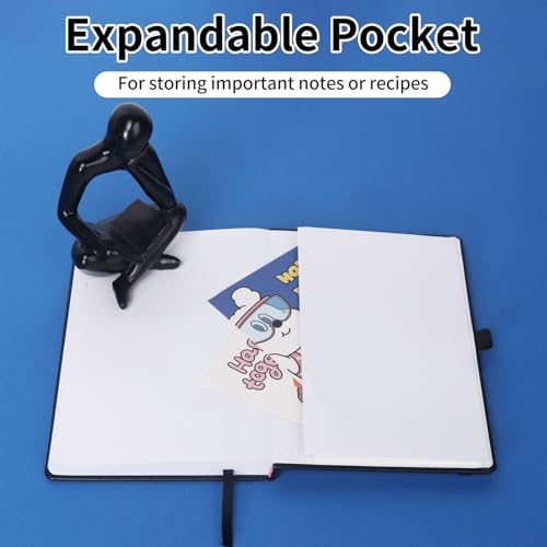Carnet de Notes A5 Ligné Cuir Rigide - Agenda Polyvalent pour Travail, Études et Organisation