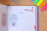 Agenda Scolaire Journalier 2024-2025 Oxford Editions Sherpas - 15x20 cm, 352 pages, Couverture souple Noir