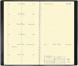 Agenda Semainier Italnote S Impala Noir 2026 - Format 8,8 x 17 cm