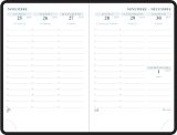 Agenda Semainier Exacompta SAS 15 Agora Canvas - Poche 10,5x15,5 cm - Août 2025 à Août 2026