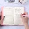 WHC Journal Intime Adulte avec Serrure A5 - Carnet Secret à Code pour Écriture et Organisation