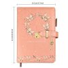 Journal Intime A5 avec Cadenas Cœur et Papillon UV – 200 Pages Lignées, Porte-Stylo, Marque-Page – Cadeau Idéal pour Filles et Adultes
