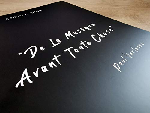 Cahier de Musique Verlaine : 12 Portées, 80 Pages Prédécoupées pour Compositeurs et Musiciens