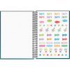 Agenda Scolaire 2025-2026 A5 Jour Page Bilingue (Espagnol/Anglais) - Dohe PRIME Boreal