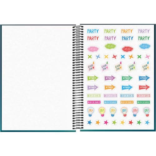Agenda Scolaire 2025-2026 A5 Jour Page Bilingue (Espagnol/Anglais) - Dohe PRIME Boreal