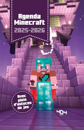 Agenda Minecraft 2025-2026 : L'outil indispensable pour les jeunes aventuriers du jeu vidéo
