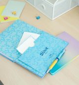 Carnet de notes Disney Stitch A5 - Journal intime, cahier de dessin avec stylo lumineux inclus - Cadeau idéal pour enfants