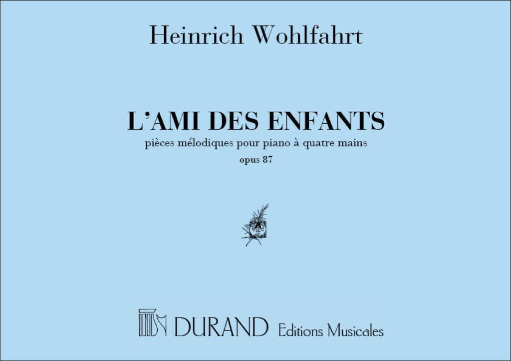 L'Ami des Enfants Piano Duos 4 Mains : Recueil de Partitions pour Débutants et Professeurs