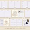 Carnet de Lecture "Reading Journal" en Lin Beige - Journal de Bord pour Amoureux des Livres
