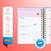 Agenda Scolaire Semainier 2025-2026 Sonic A5 - Organisation et Motivation pour Collégiens et Lycéens