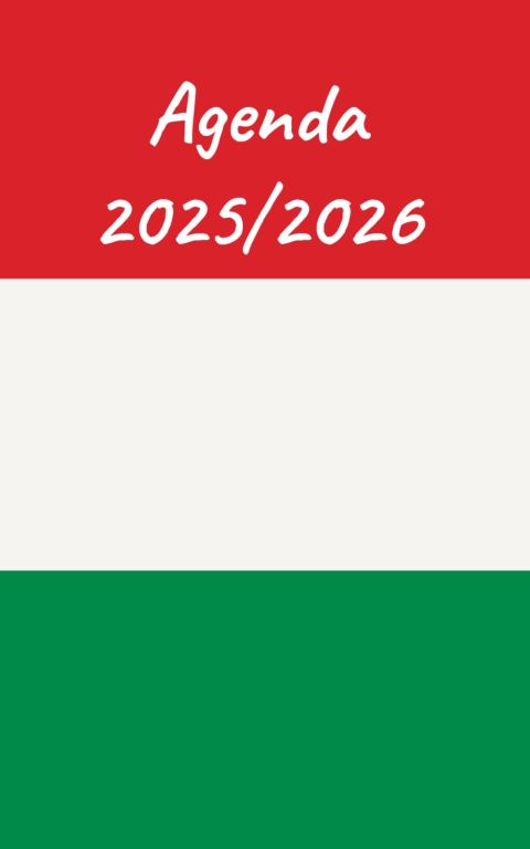 Agenda Scolaire 2025-2026: Planificateur Journalier, Emploi du Temps & Calendrier - Une Page par Jour