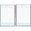 Agenda Scolaire 2025-2026 A5 Jour Page Bilingue (Espagnol/Anglais) - Dohe PRIME Boreal