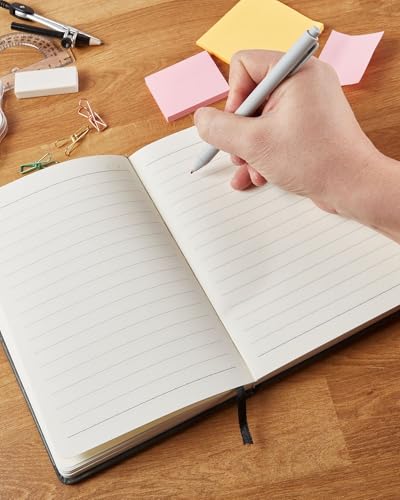 Carnet Intime A5 Ligné - 360 Pages Premium Cuir PU, Agenda, Cahier d'écriture - Cadeau Polyvalent Homme Femme