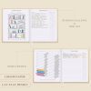 Carnet de Lecture "Reading Journal" en Lin Beige - Journal de Bord pour Amoureux des Livres