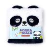 Cahier Panda Fluffy - Couverture Peluche Douce - Idéal pour Notes et Dessins