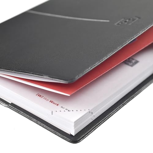 Agenda First Civil Semainier Oxford 2027 Noir 21x27 cm - Élégance et Organisation au Quotidien
