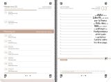 Agenda Scolaire Oxford Nude 2025-2026 : 1 Jour par Page, 12x18cm, Design Élégant et Fonctionnel