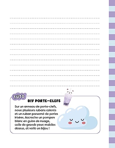 Mon Journal Intime Kawaii : Secrets, Dessins et DIY pour Enfants (6-12 ans)