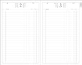 Agenda Journalier Bureau Euro et Cents 2026 - Exacompta 13,5 x 21 cm