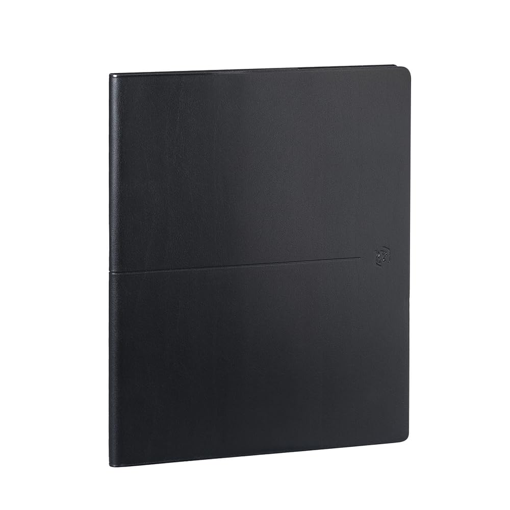 Agenda First Civil Semainier Oxford 2027 Noir 21x27 cm - Élégance et Organisation au Quotidien