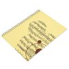 Cahier de Notation Musicale - 50 Pages pour Compositeurs et Musiciens - Design Ours Jaune