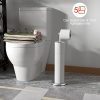 Porte Papier Toilette sur Pied en Acier Inoxydable - Design Élégant et Pratique pour Salle de Bain et Cuisine