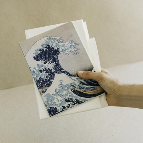 Lot de 3 Carnets A5 Hokusai : Notes, Voyage, Recettes - Design Artistique