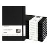 Carnet de Notes A5 Ligné Cuir Rigide - Agenda Polyvalent pour Travail, Études et Organisation