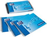 Lot de 10 Cahiers de Musique Spirale 4o Oxford - Idéal pour les Compositeurs et Étudiants