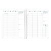 Agenda Quo Vadis Euréquart S 2026 Noir Impala - Semainier Planning 13 mois, 24x30 cm, Papier Clairefontaine