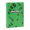 Agenda Scolaire Journalier Minecraft - 12 Mois - Couverture Rembourrée - 320 Pages Couleur - Idéal Primaire/Collège