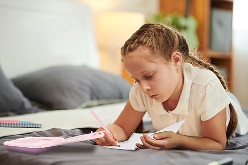 Lexibook Disney Stitch Angel - Journal Intime Électronique Interactif avec Stylo, Carnet Inclus, Mot de Passe, Effets Sonores - Bleu/Rose