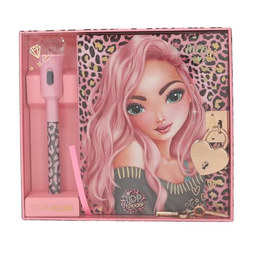 TOPModel Journal Intime Rose avec Cadenas Cœur - Secret et Créativité pour Jeunes Filles