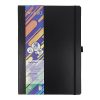 Westcott Carnet de Notes DIN A4 Quadrillé – 192 Pages, Couverture Rigide, Poche Intérieure, Marque-Page et Porte-Stylo